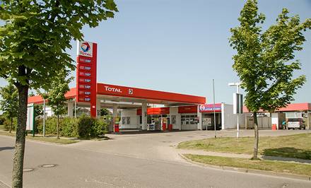 Total Tankstelle Sassnitz im Gewerbepark